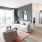 living room with large windows