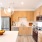 kitchen with an island